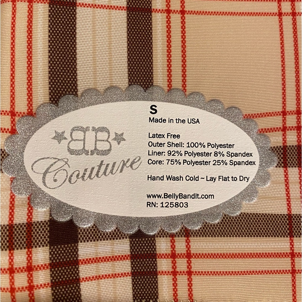 Belly Band Couture postpartum band.  Maternity. Girdle